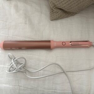 Pink and Gold Hair Curler